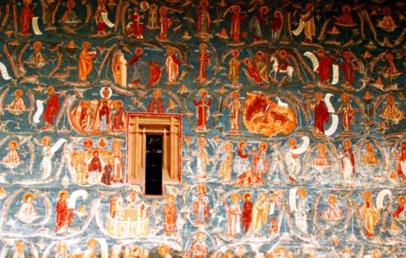 Jesse's Tree - Voronet Monastery Fresco - Romania