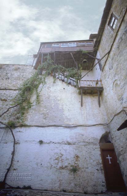 Buildings in the monastery, located to the right of the main entrance