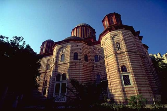 The primary church of the monastery. It is located in the northern part and was built in 1810