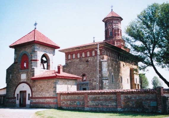 St. George Church, Baia, Romania (entrance)