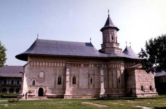 South view - Neamt Monastery, Romania