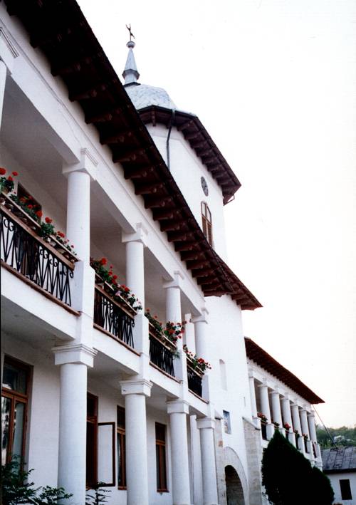 Main entrance - Varatec Monastery, Romania