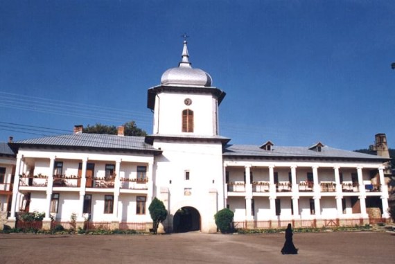 Main entrance - Varatec Monastery, Romania