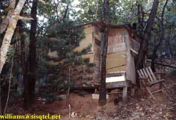 The Northern side of Blessed Seraphim's cell - Copyright  The Blessed Seraphim Hermitage